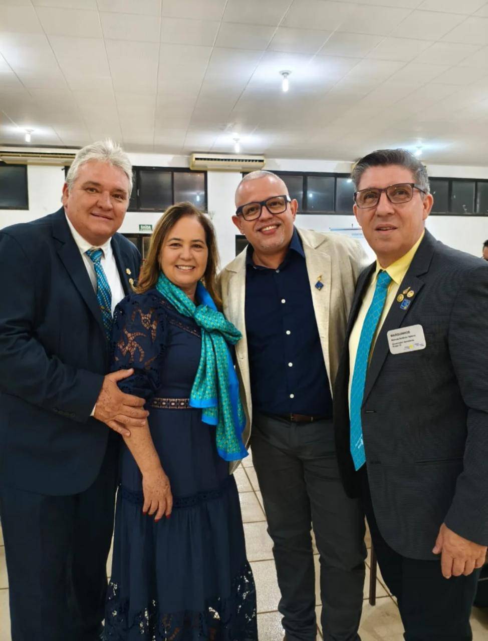 Governador Assistente Marcos Antônio Valério Acompanha  Governador Lelo Maset e Cláudia na visita à Votuporanga.