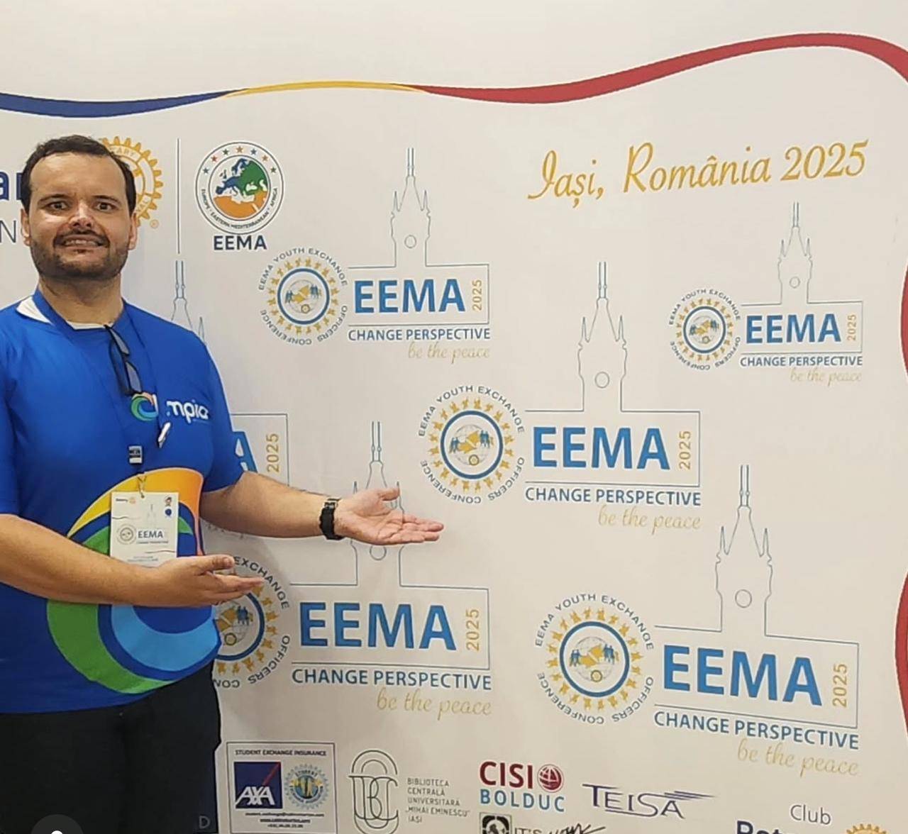 Aprendizado, Integração e orgulho de Representar o Rotary no EEMA em Iasi Romênia 