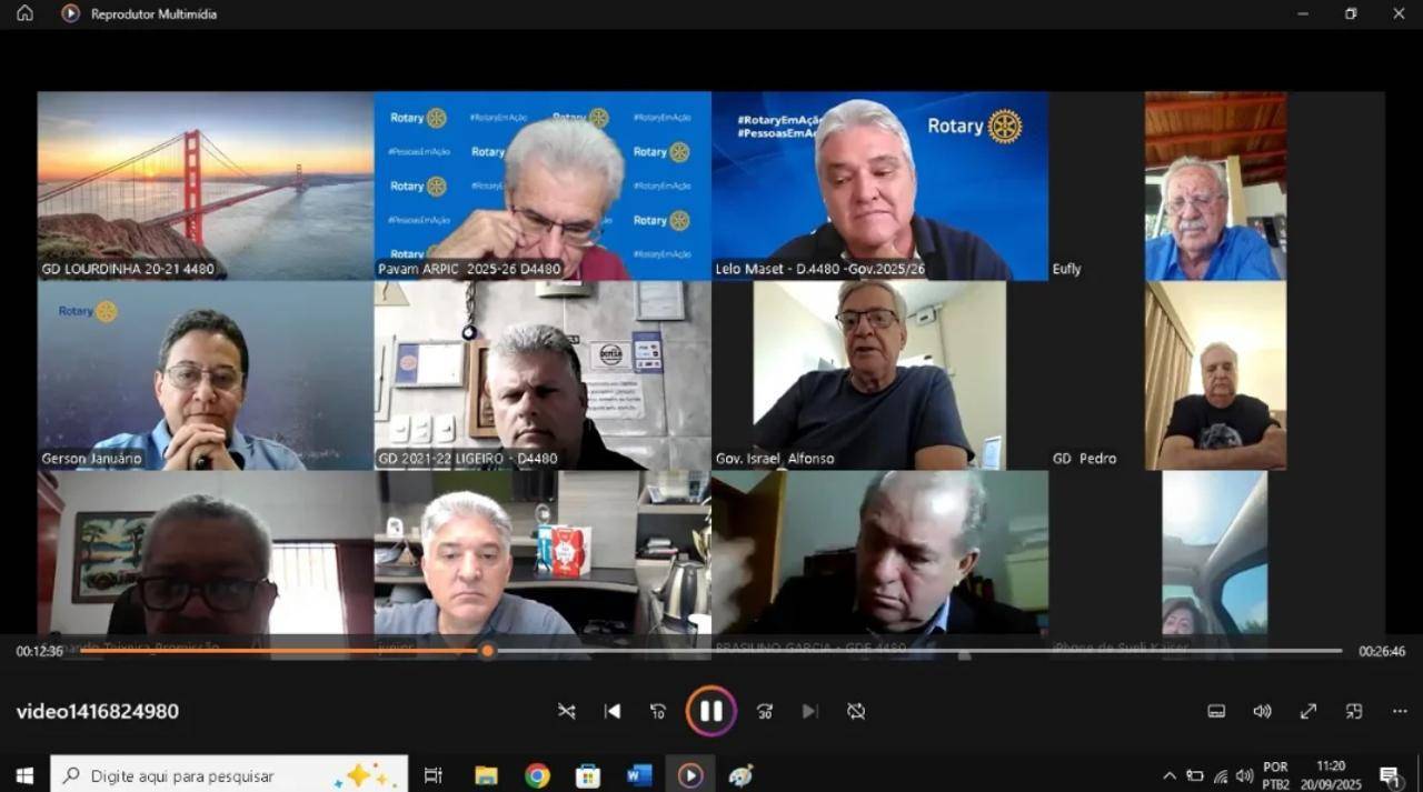 Colégio de Governadores se Reunem para Alinhamento do Ano Rotário