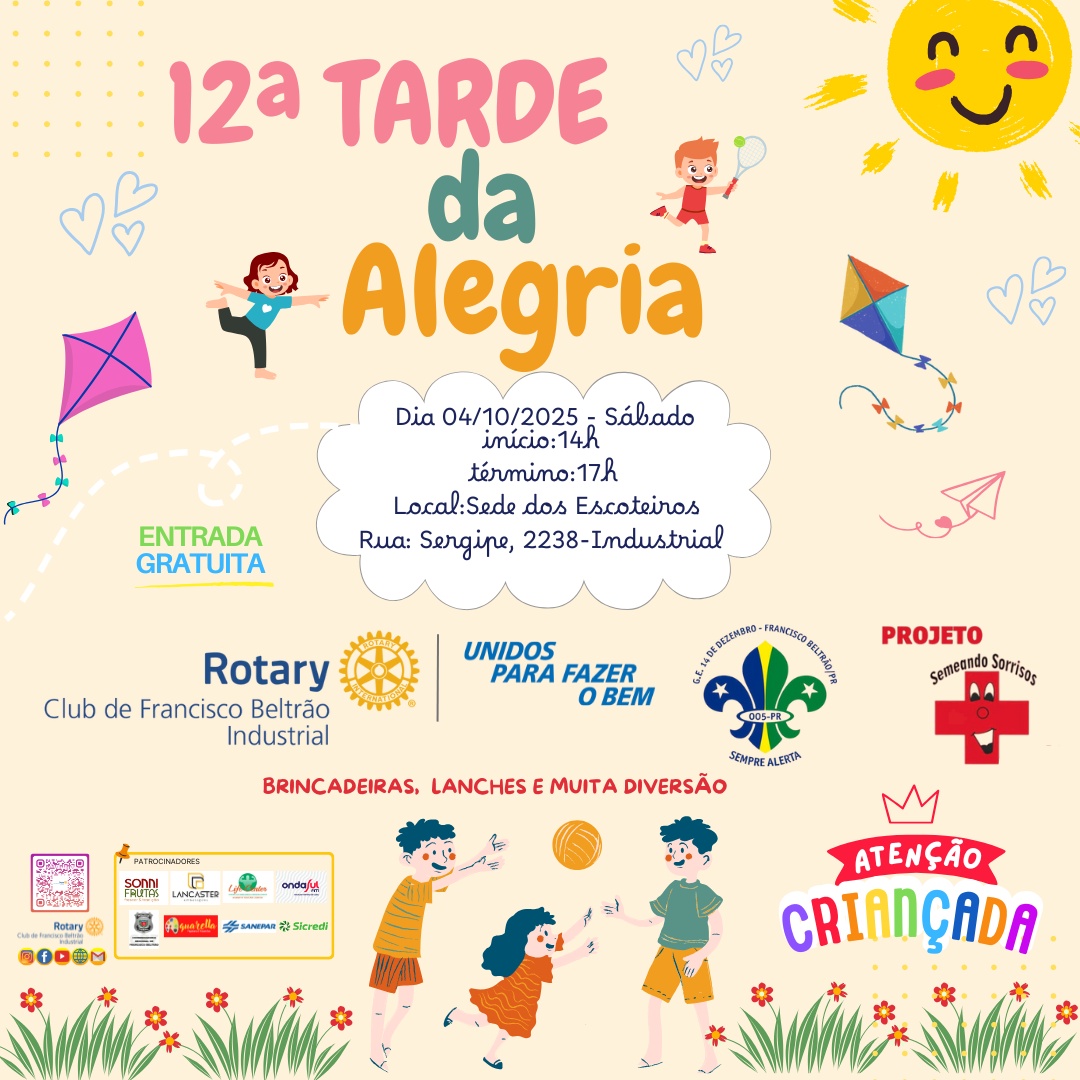 12ª Tarde da Alegria