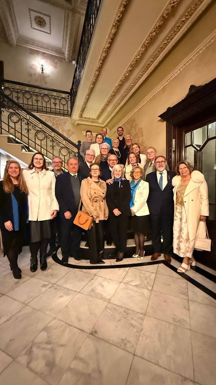 Visita Govenador Valmor Kaufmann e esposa Leoni