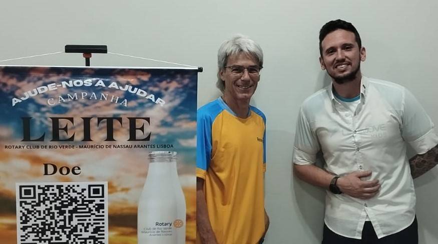 Fábio Trancolin (Rotary Club Maurício de Nassau Arantes Lisboa) Henrique Marque (Amigos Contra a Fome).