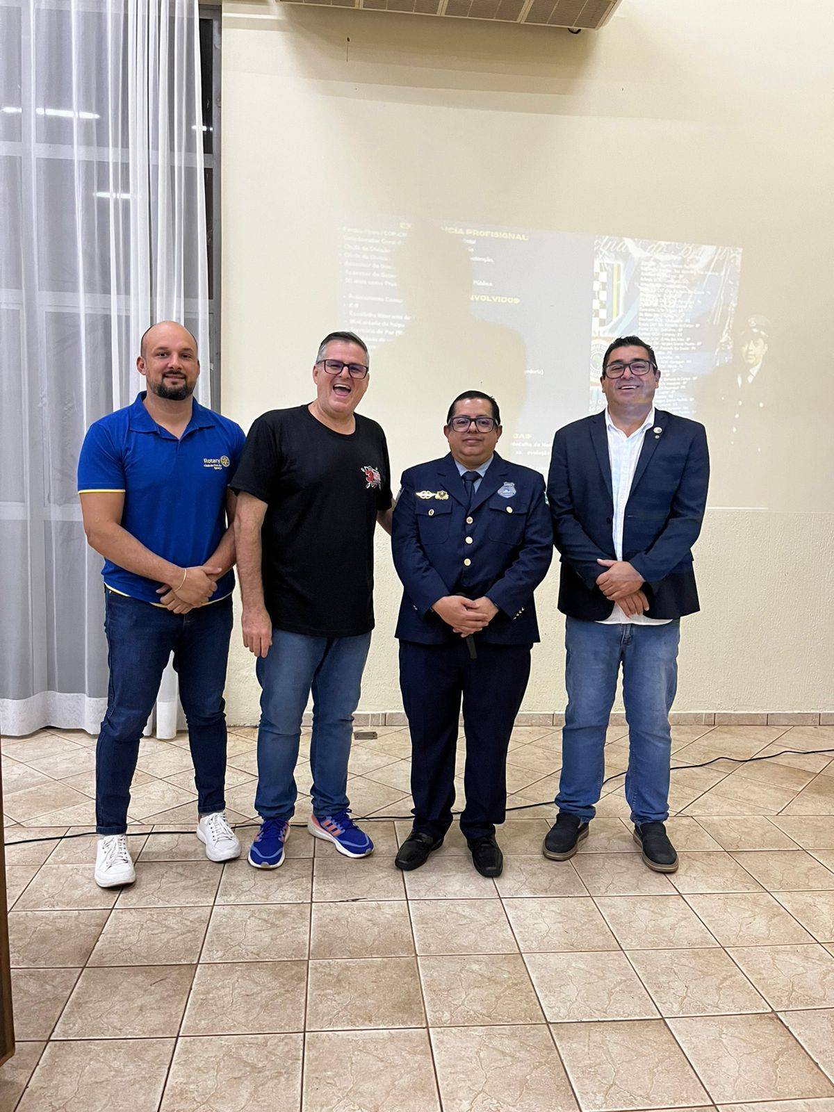 O Rotary Club de Foz do Iguaçu contou com uma palestra sobre segurança e o papel da Guarda Civil Municipal de Foz