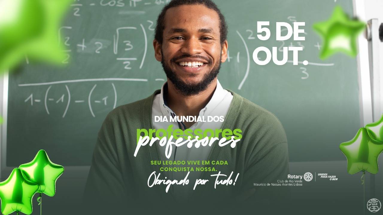 05 de Outubro – Dia Mundial dos Professores 
