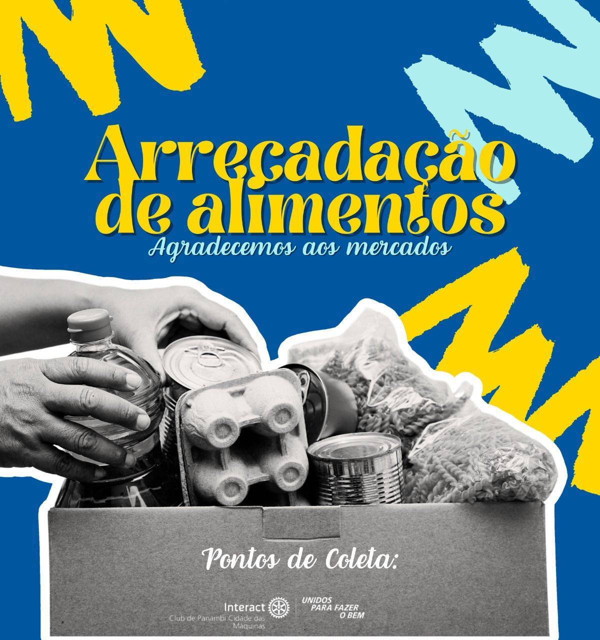 O Interact Club de Panambi Cidade das Máquinas agradece imensamente aos mercados parceiros e a todos que contribuíram, sua doação faz diferença! Legenda alternativa- #paratodosverem  Este post possui legenda alternativa, para acessar basta configurar seu celular.
