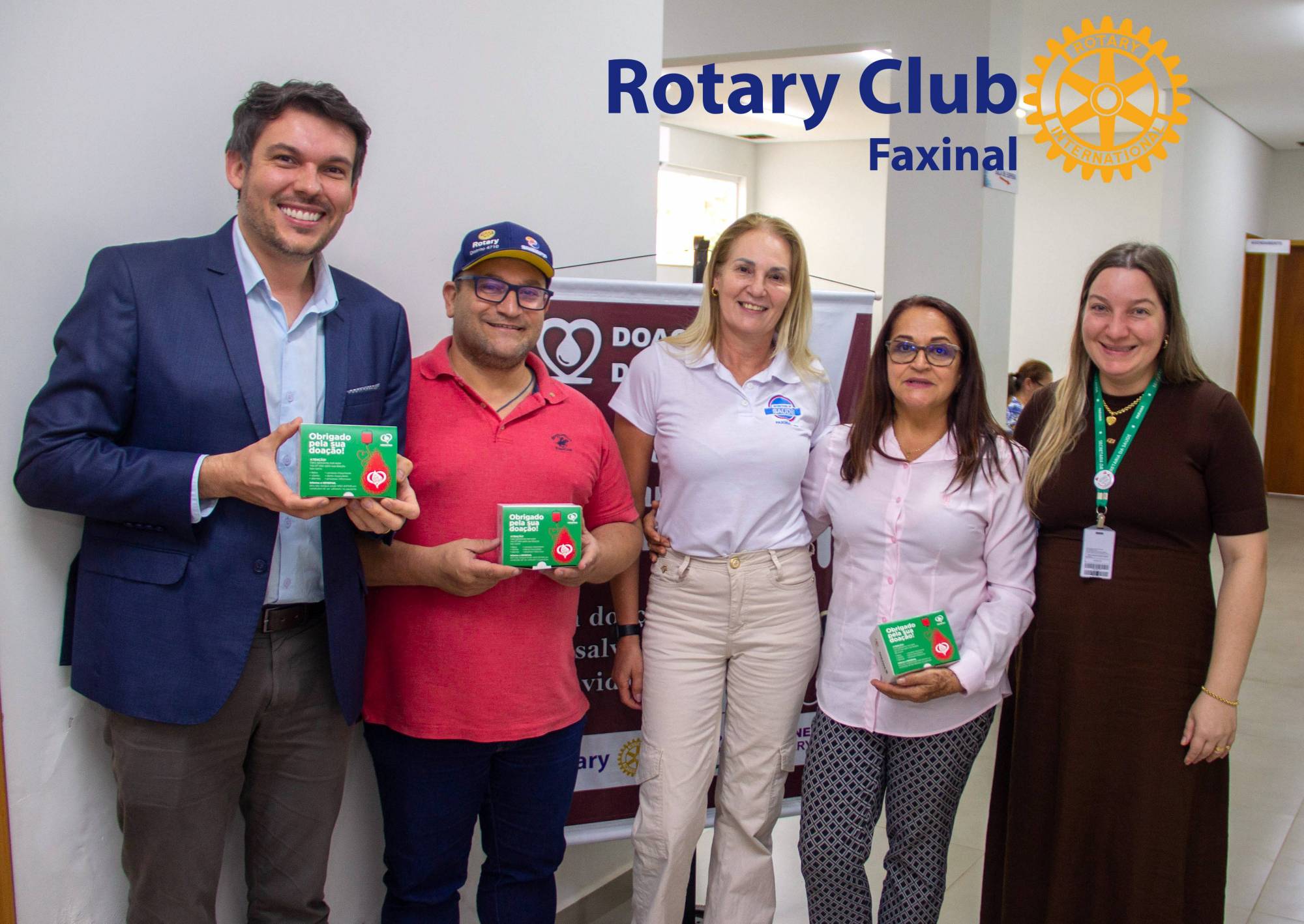 COLETA DE SANGUE PARA HEMOCENTRO DE APUCARANA