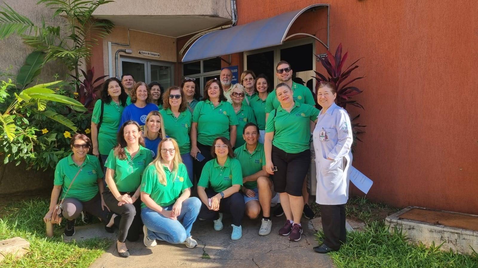 Campanha anual de doação de sangue e medula do Rotary Club de Bauru-Vitória Régia