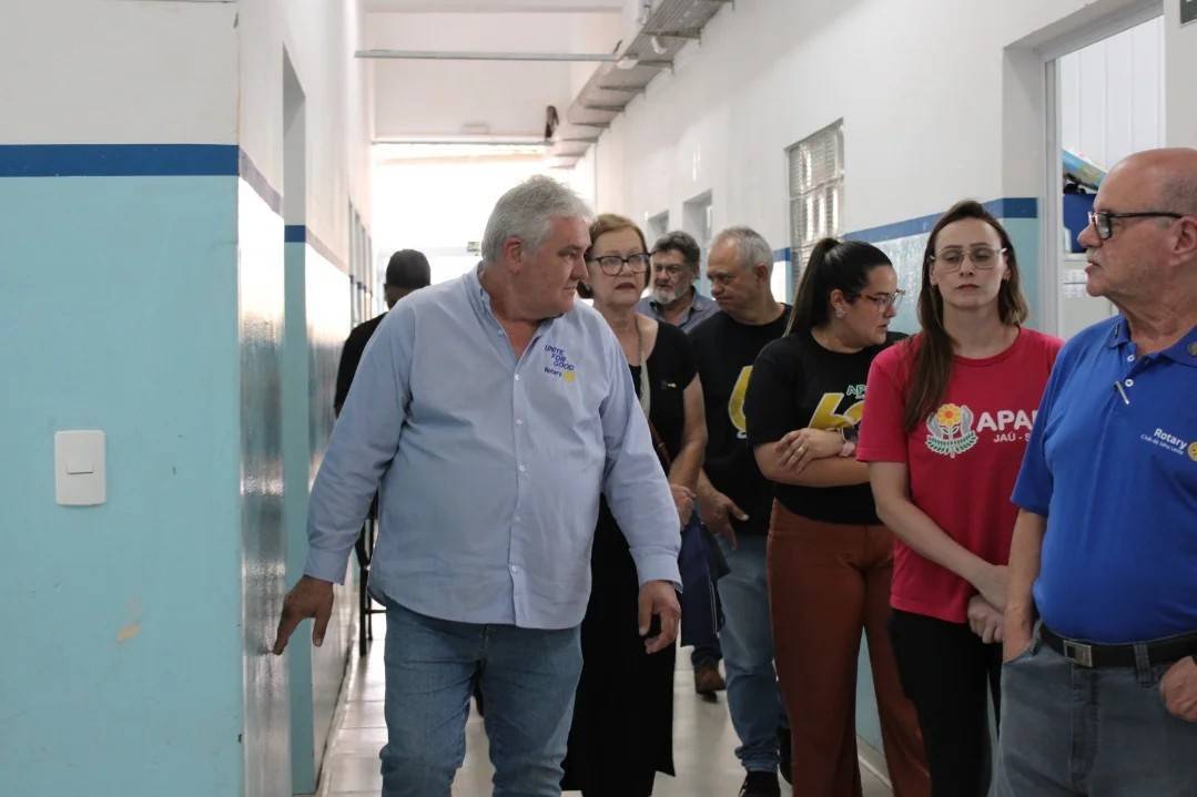 Governador do Distrito 4480 do Rotary visita Aoae de Jahu com apoio à entidade assistencial