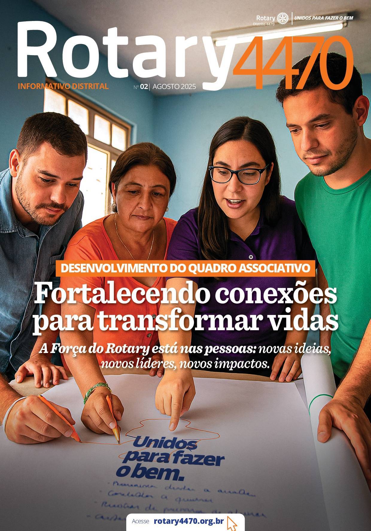 Informativo Rotário de AGOSTO/2025 - Numero 02 - Carta Mensal