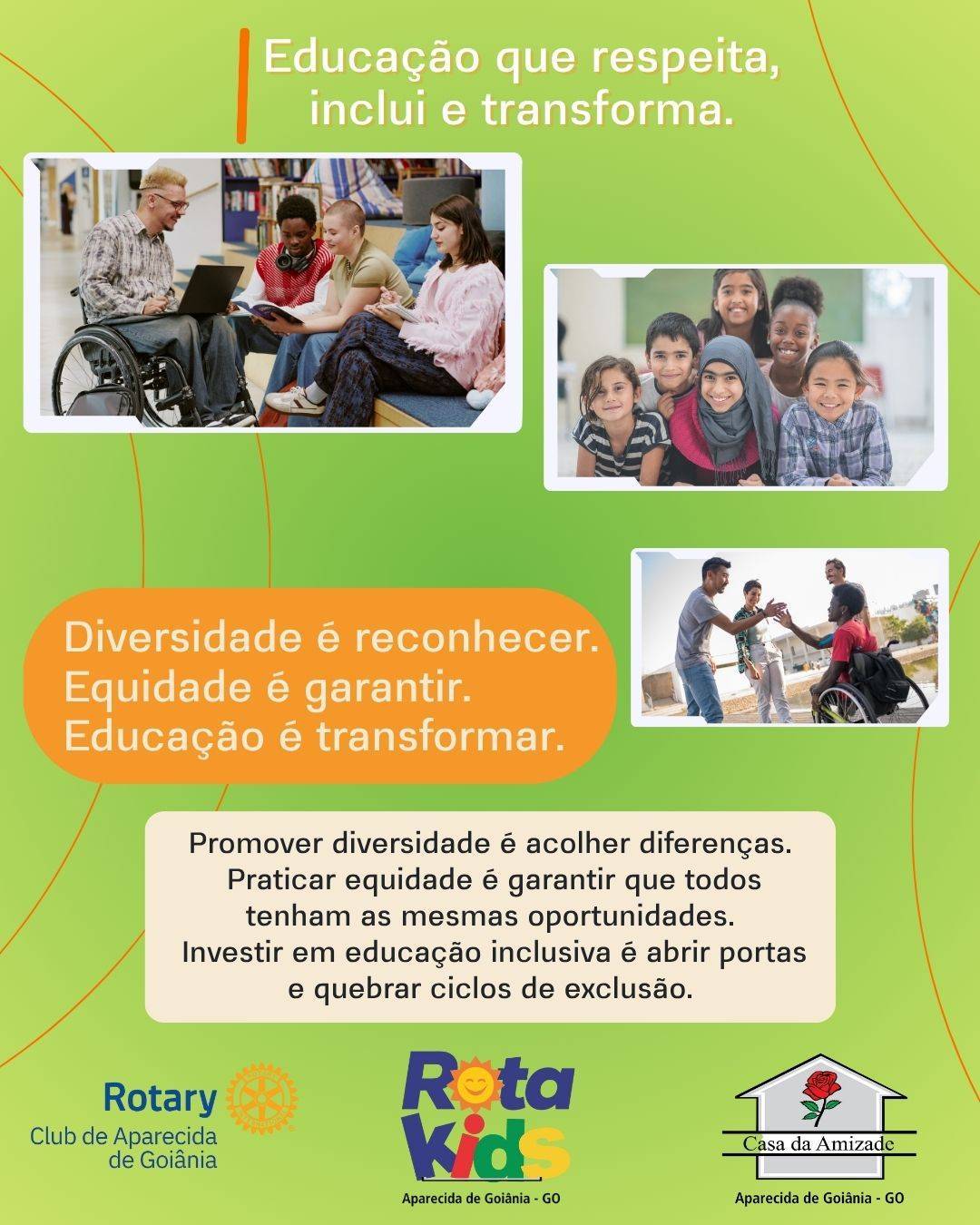 🎓✨ Diversidade se reconhece. Equidade se pratica. Educação transforma.