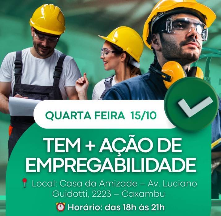 FEIRA DA EMPREGABILIDADE 2025 - CASA DA AMIZADE