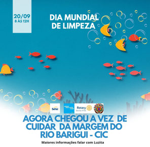 DIA MUNDIAL DA LIMPEZA DE RIOS E PRAIAS