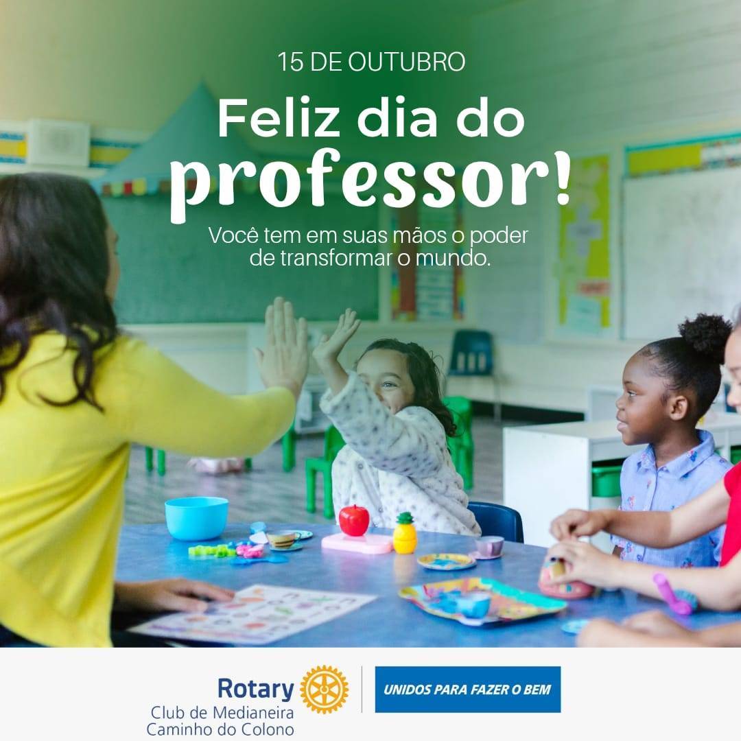 Feliz Dia do Professor