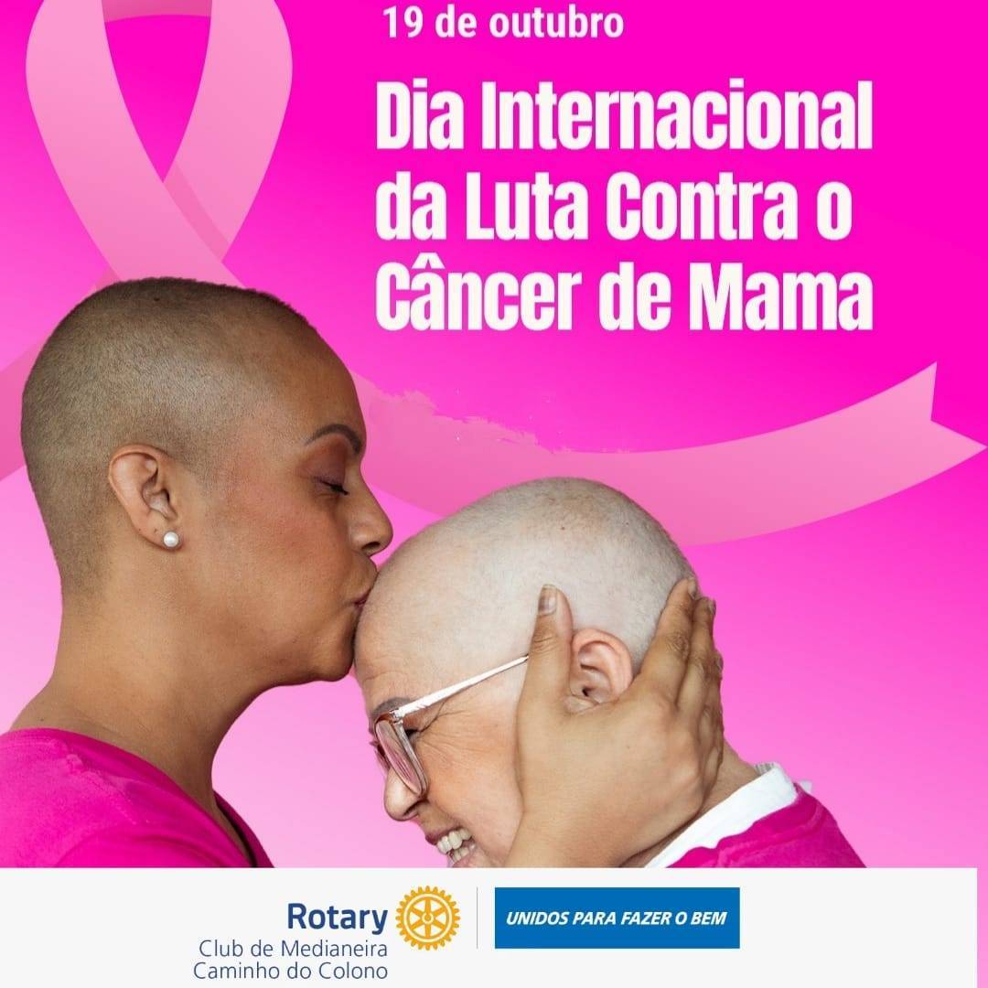 No dia 19 de outubro, Dia Internacional do Combate ao Câncer de Mama