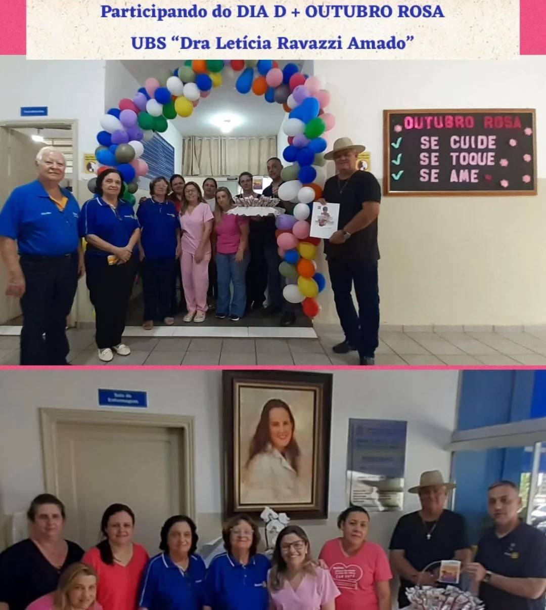 Rotary Club de Fernando Prestes participa do Dia D do Outubro Rosa com ações de prevenção e vacinação