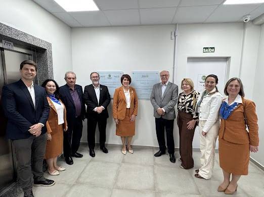 Inauguração projeto distrital do RC Flores da Cunha