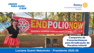 CAMPANHA DE CONSCIENTIZAÇÃO PARA ERRADICAÇÃO DA PARALISIA INFANTIL 2025