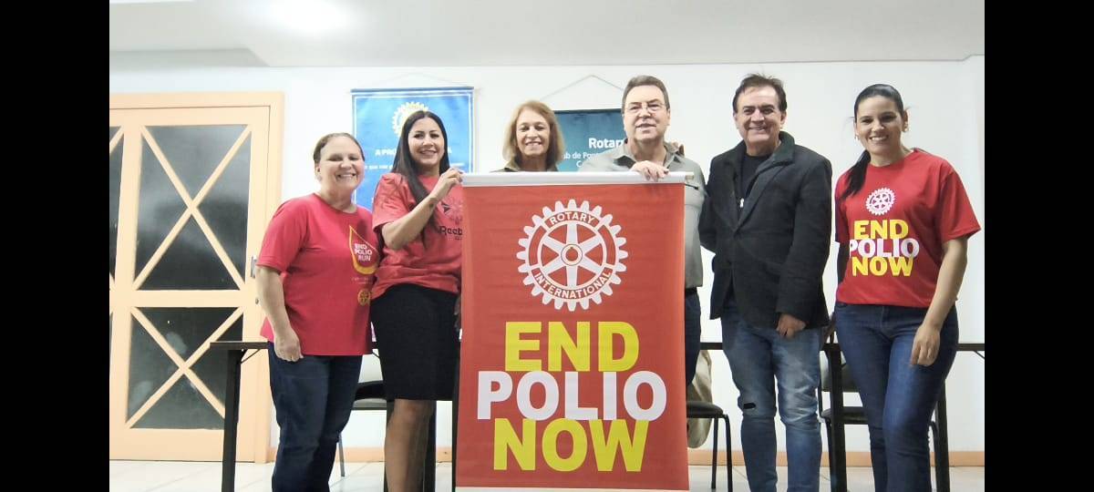 RC PG Campos Gerais apoia o Combate a Pólio