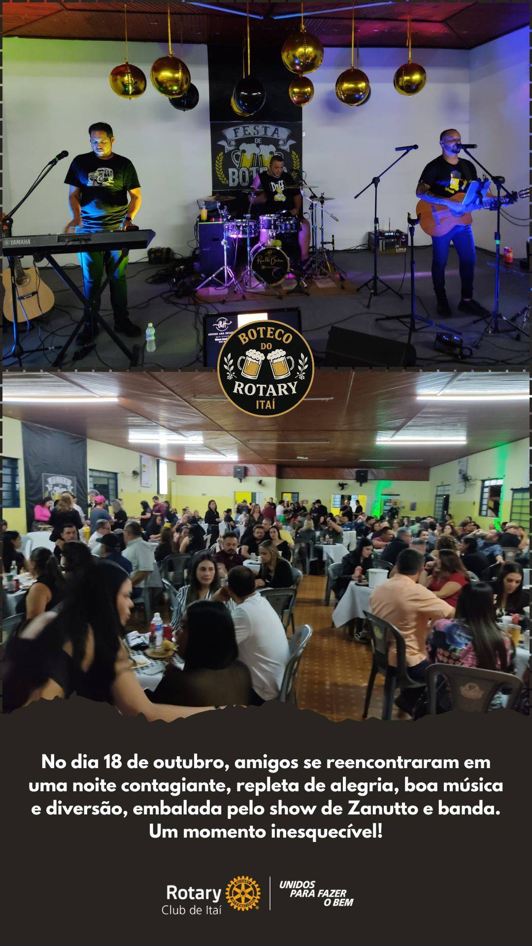 Evento: Boteco – Rotary Club de Itaí