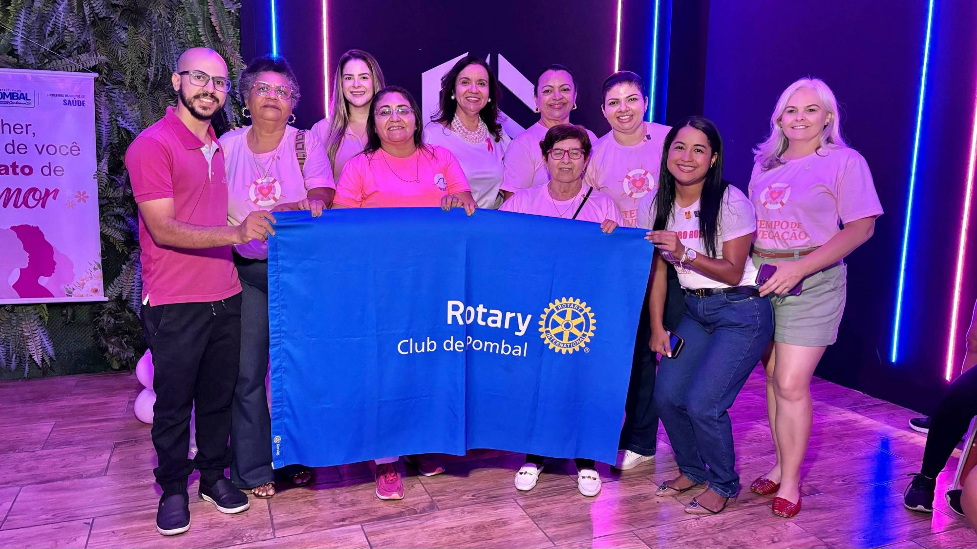 Rotary Club de Pombal em ação em prol do Outubro Rosa