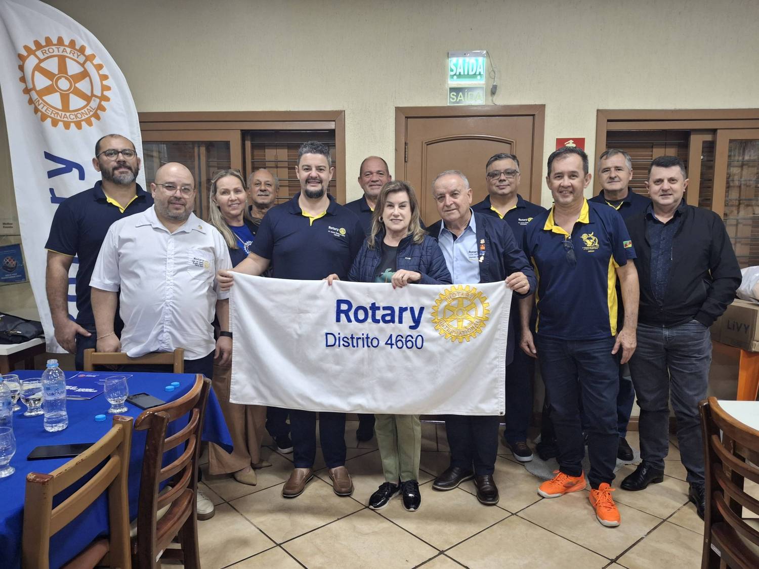 ✅ Reunião de Trabalho na Casa do Rotariano com o Governador João Francisco Estula