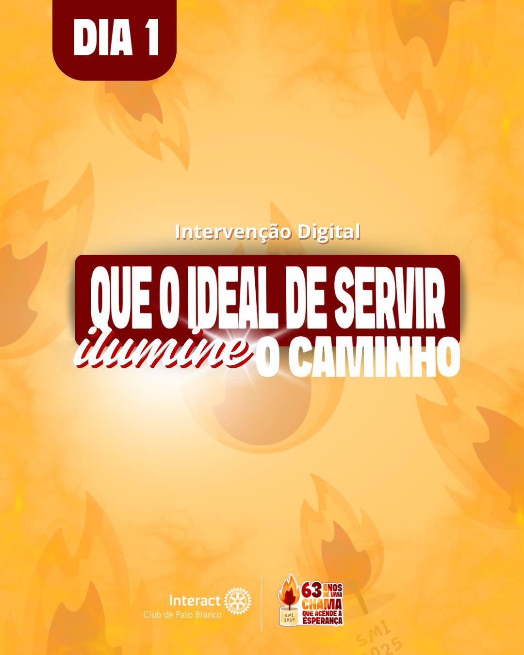  ‘Que o ideal de servir ilumine o caminho’. Hoje é um dia dedicado a mostrar que servir transforma vidas! Servir é um ato que muda não só o mundo ao nosso redor, mas também quem escolhe fazer o bem.   Para representar isso, convidamos duas pessoas muito especiais, Michele Bellotto e Silmar Francisco Neumann, que participaram do Interact e viveram experiências incríveis. Durante esse tempo, eles aprenderam o verdadeiro significado de empatia, amizade e propósito. Para visualizar os vídeos acesse: https://www.instagram.com/p/DQcqpq_kvaF/?igsh=MXF1d2d6cDJzcmI0Yg==