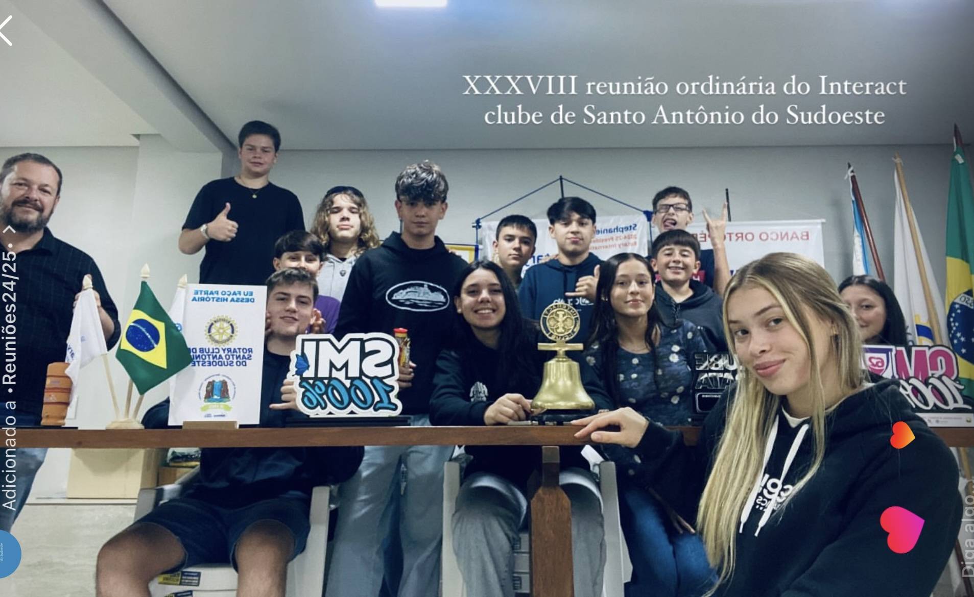 Foto da reunião do dia 22/05/2025