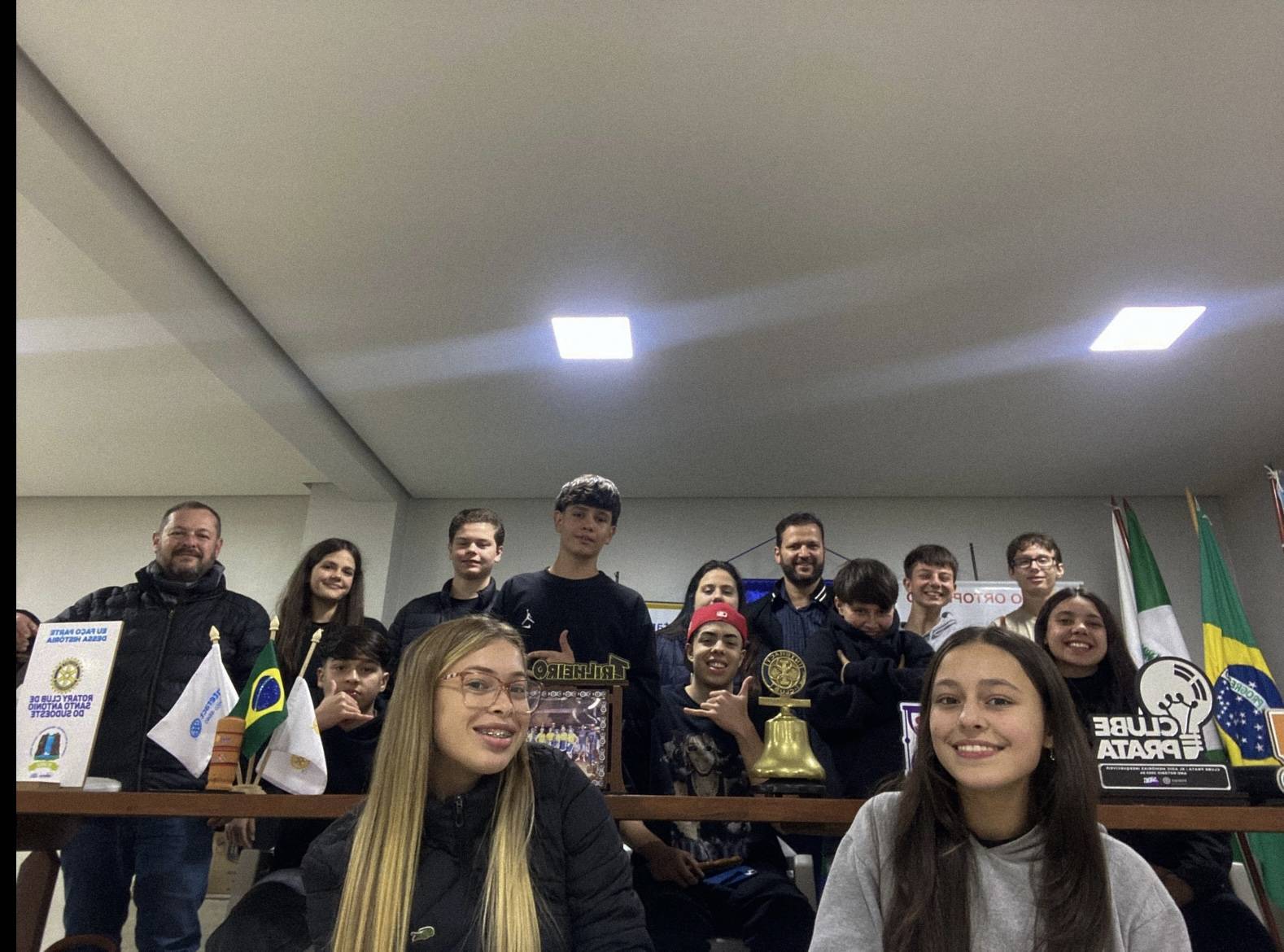 Foto da primeira reunião ordinária da gestão 25/26