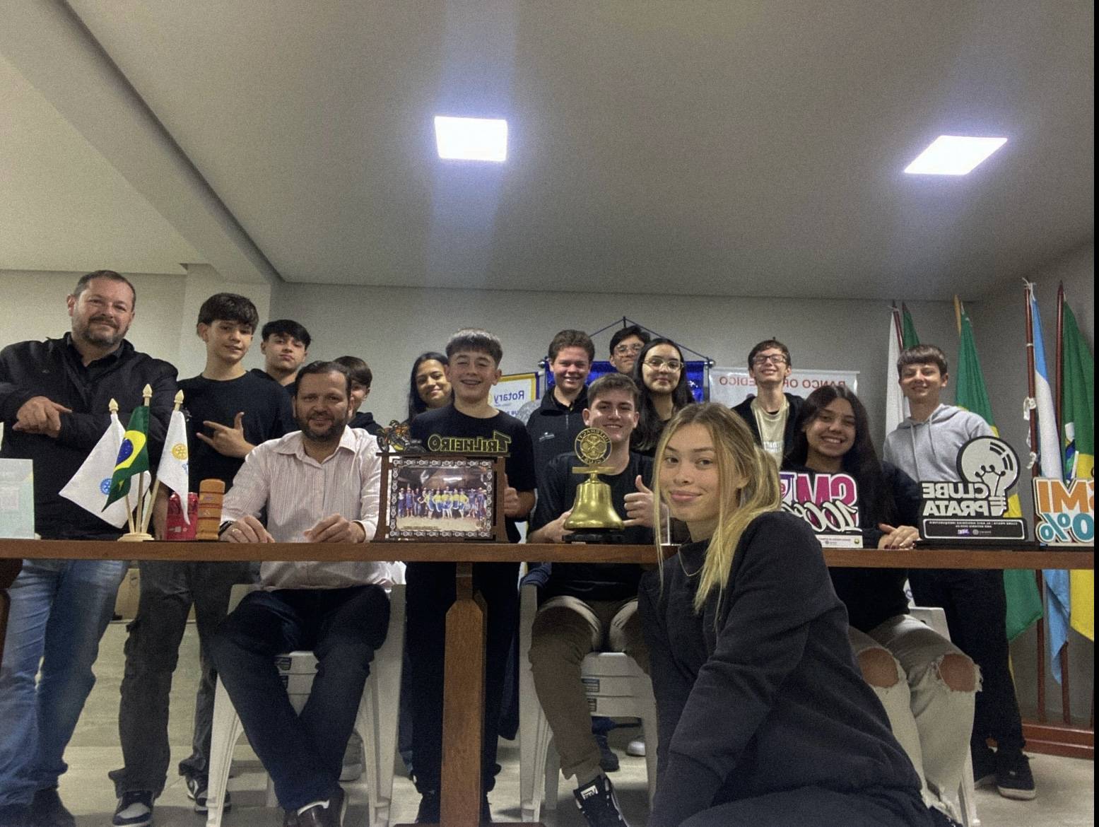Foto da terceira reunião ordinária da gestão 25/26