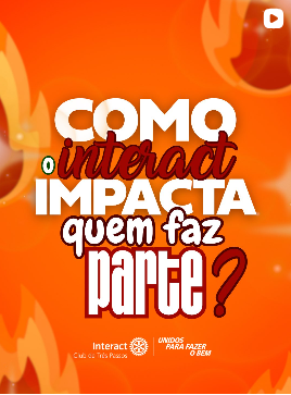 Como o interact impacta quem faz parte? 🔥  No primeiro dia da Semana Mundial do Interact, cada interactiano compartilhou como o Interact impacta sua vida, mostrando a força da nossa amizade, aprendizado e vontade de transformar o mundo ao nosso redor. Juntos, percebemos que servir não é apenas ajudar, mas também crescer, inspirar e aprender com cada experiência ❤️  Com carinho, Interact Club de Três Passos!!🧡  #paratodosverem : Esse post possui legenda alternativa para promover a inclusão social.Para acessá-lo, ative as configurações na função de acessibilidade no seu dispositivo.  #InteractClub #SemanaSMI #InteractTrêsPassos #ServirTransforma #LemaDoDia #ImpactoInteractiano #QueOServirIlumine #TrêsPassos #Interactians #AçãoEServiço #TransformandoVidas