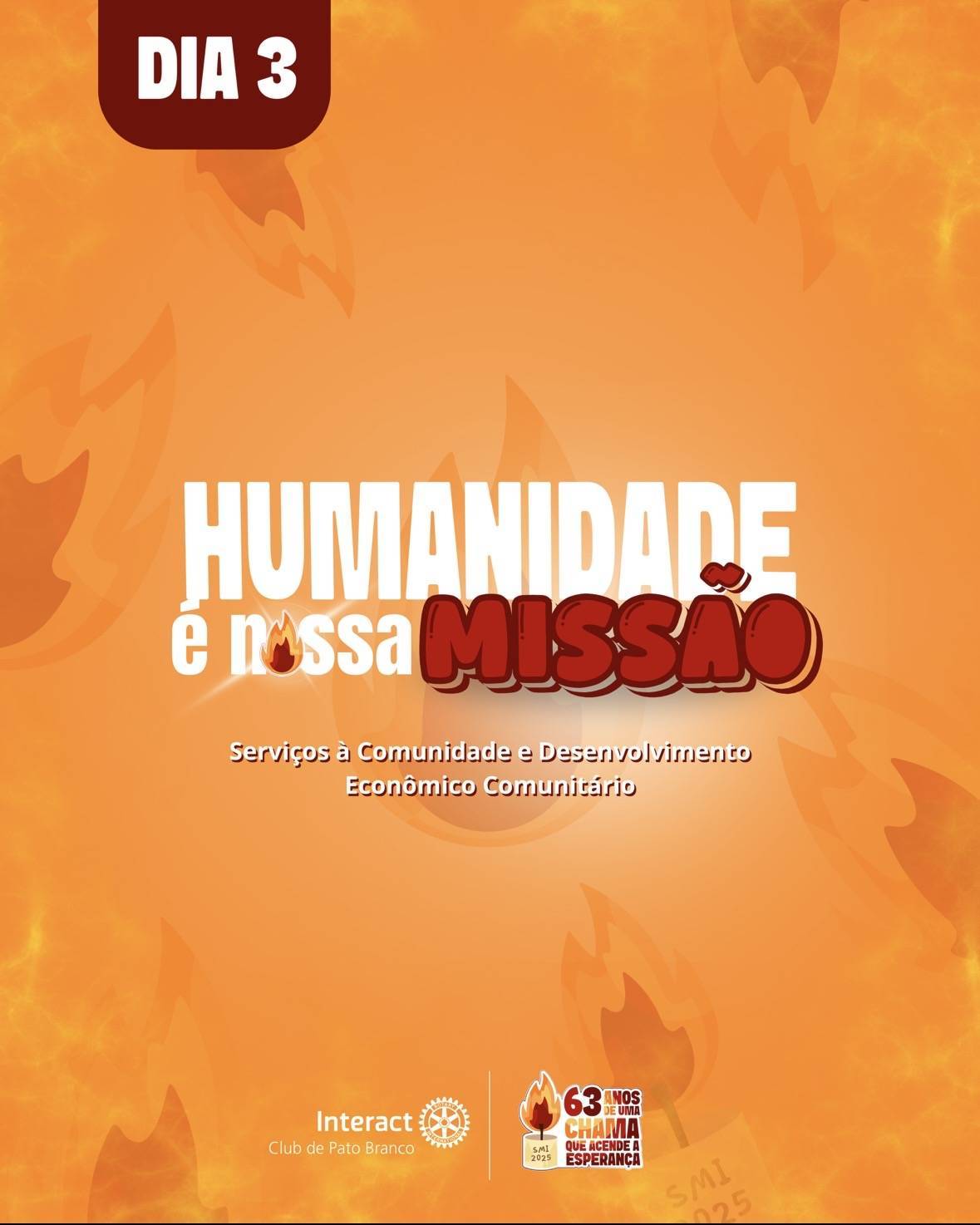 Do pequeno ao grande empreendedor, todos têm histórias inspiradoras a compartilhar.  Muitos realizam um trabalho admirável, mas nem sempre recebem o reconhecimento que merecem. Por isso, no dia 1º de novembro, o Interact Club de Pato Branco visitou a Feira dos Bairros, realizada pelo Recanto Josephina, para conhecer de perto o trabalho desses empreendedores.  Entre boas conversas e momentos de convivência, foram descobertos projetos que merecem ser valorizados e divulgados, fortalecendo o compromisso com o desenvolvimento comunitário e o apoio a quem faz a diferença. Para ter mais informações do projeto acesse o link: https://www.instagram.com/reel/DQhWlBXETWF/?igsh=c3hrYXA2cGxudHZx
