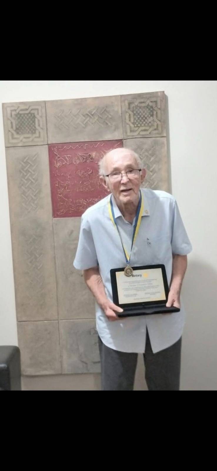 ✨ 94 anos de um exemplo que inspira gerações ✨