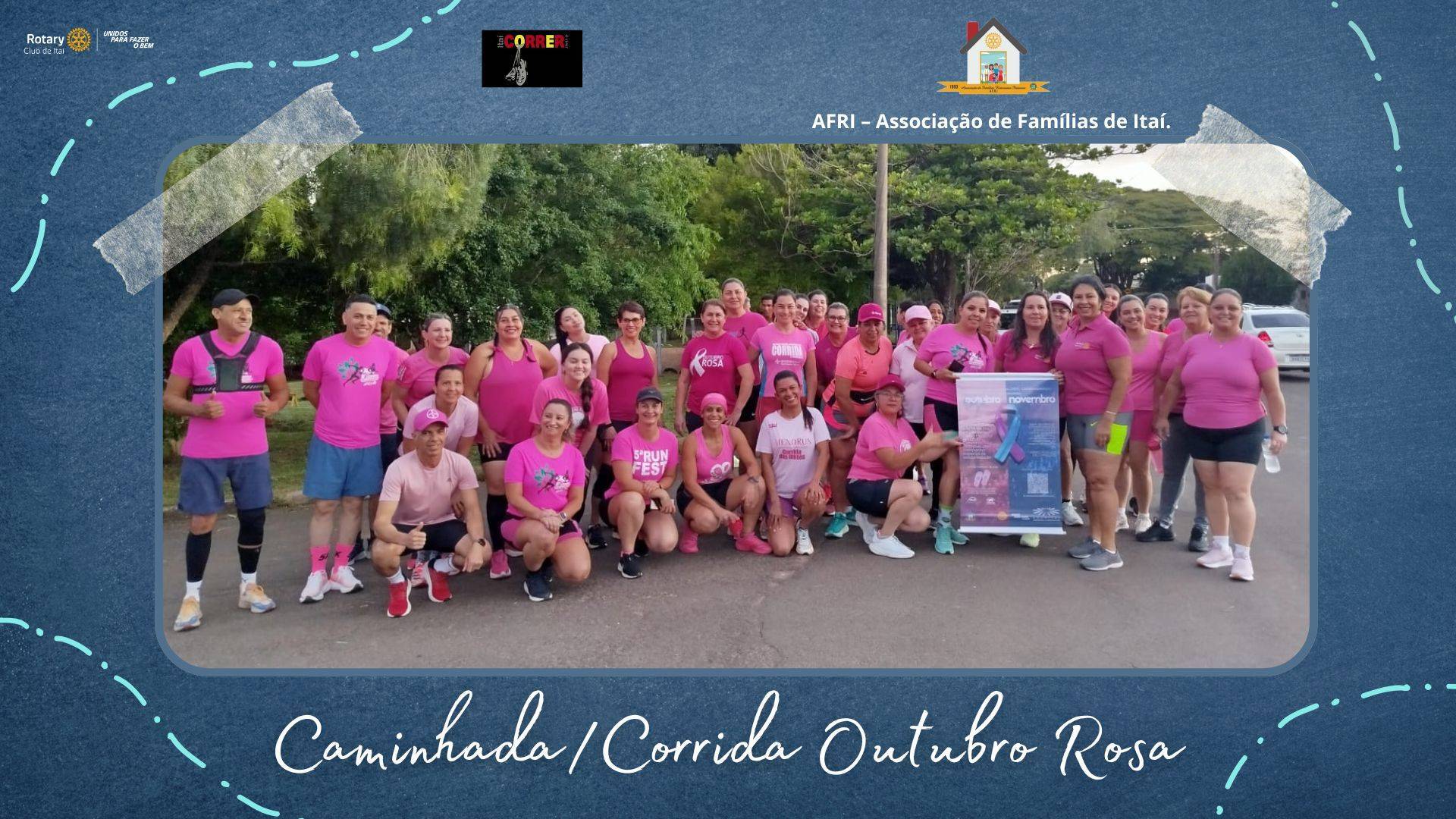 Caminhada e Corrida Outubro Rosa