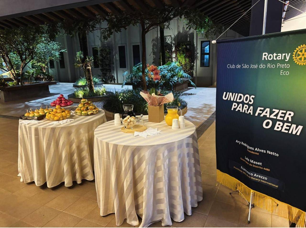 Rotary Eco Rio Preto Recebe Visita do Governador do Distrito