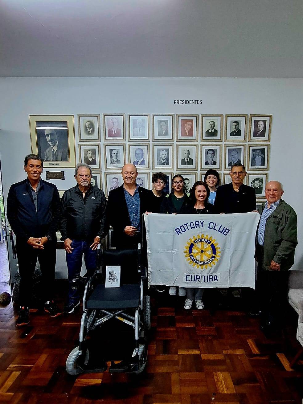Companheiros do Rotary Club de Curitiba