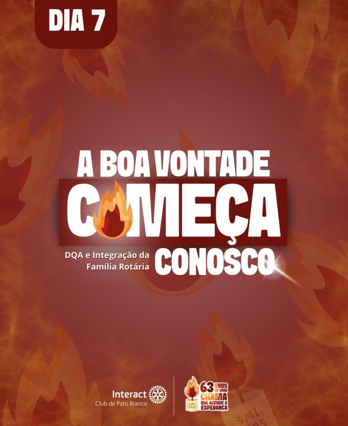 Para comemorar os 63 anos da criação do Interact, decidimos eternizar este momento de um modo especial: criando uma cápsula do tempo, que será aberta apenas em 2030, quando a última interactiana desta geração deixar o clube. No dia 05 de novembro de 2025, cada associado levou um objeto significativo, explicou o motivo de sua importância e o colocou na caixa, um fragmento das nossas histórias guardado para o futuro. Como na música Ponto de Vista, do Lagum, deixamos aqui nossas “memórias engarrafadas”, prontas para serem revividas quando esse dia chegar. Para mais informações do projeto acesse: https://www.instagram.com/p/DQsBdFtEuX_/?igsh=N3lhb2RlNTJya3Y5