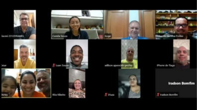 Rotary Club de Salto Moutonnée realizou mais uma reunião ordinária online