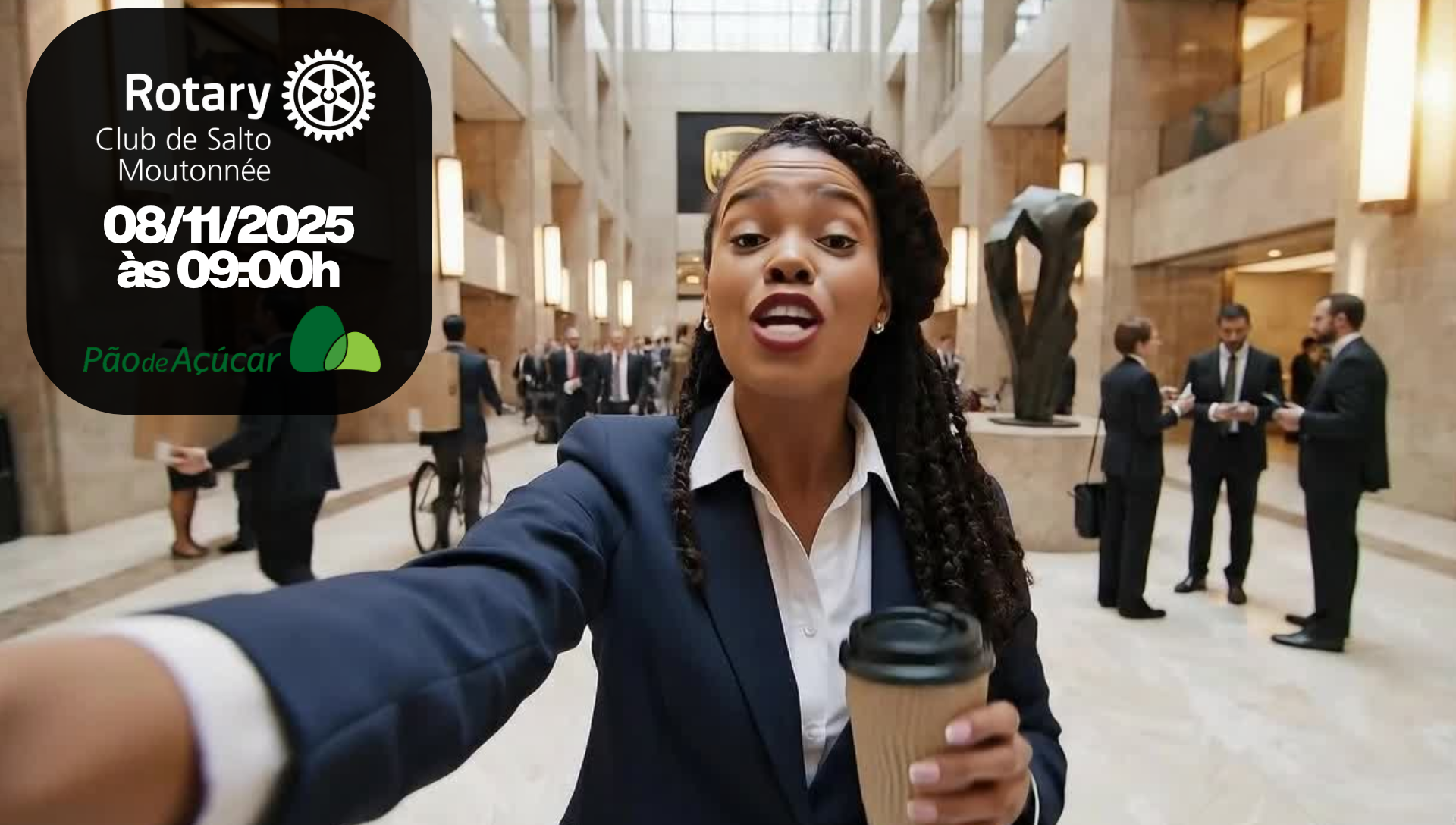 08/11/2025 Realizamos mais uma ação solidária no Pão de Açúcar