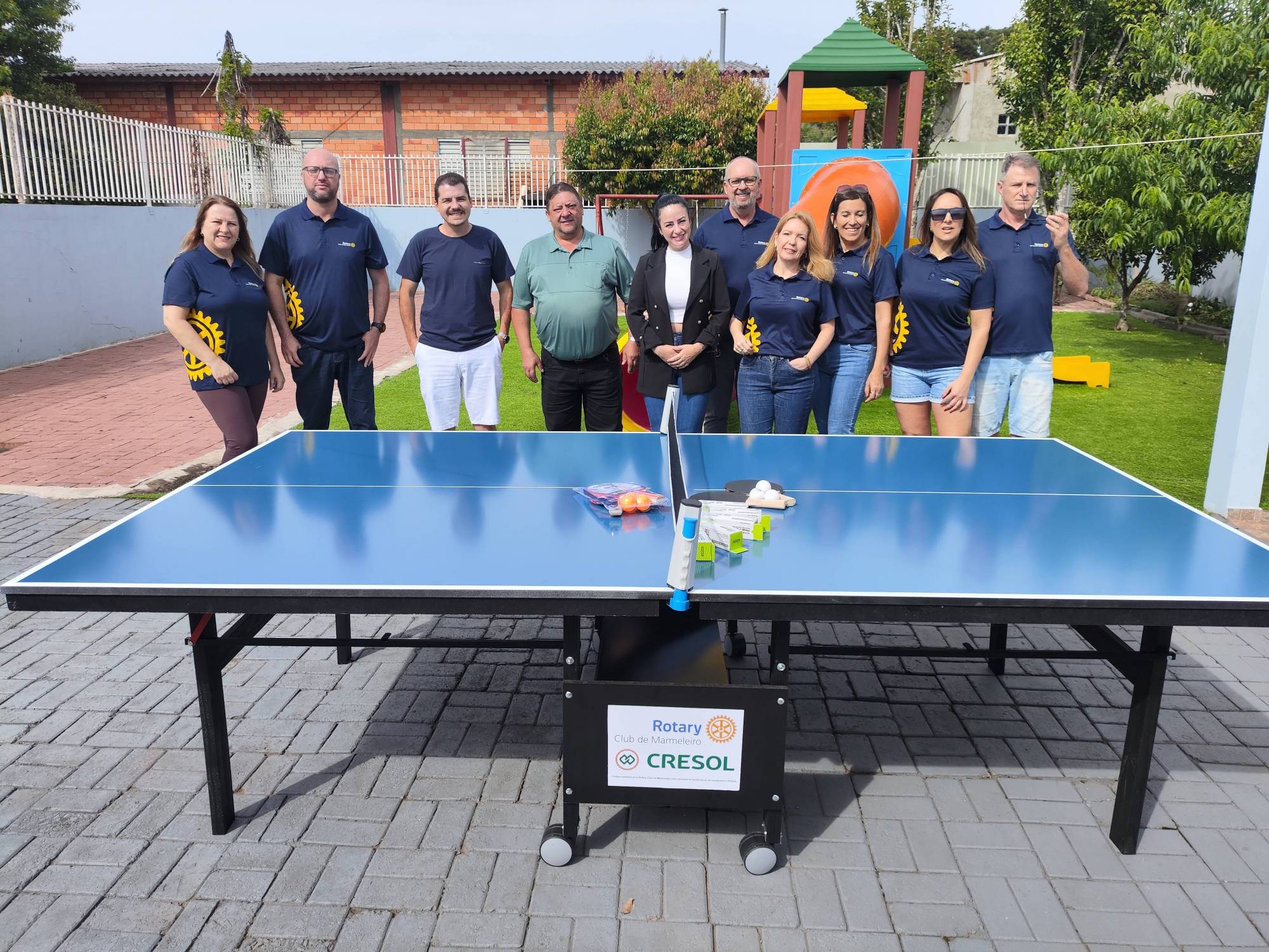 Mesa Ping Pong Casa Lar Marmeleiro