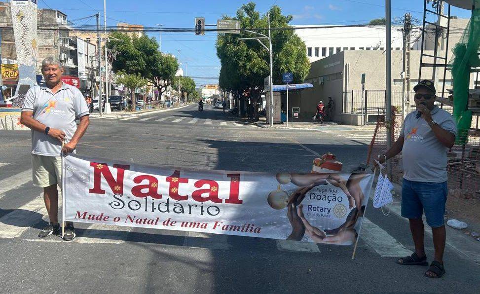 RC de Patos Norte realiza Pit Stop em prol do Natal Solidário