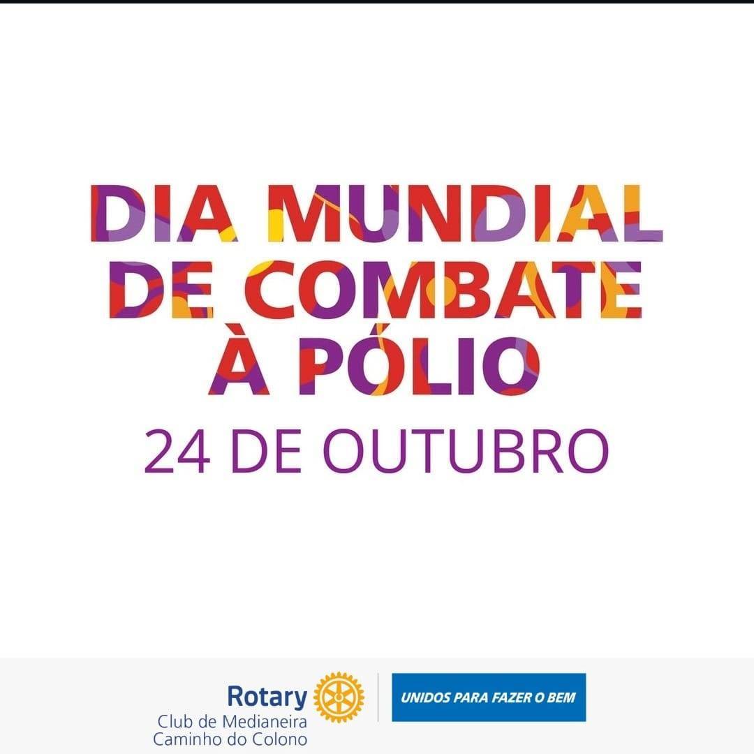 24 de outubro - Dia Mundial Combate à Pólio 