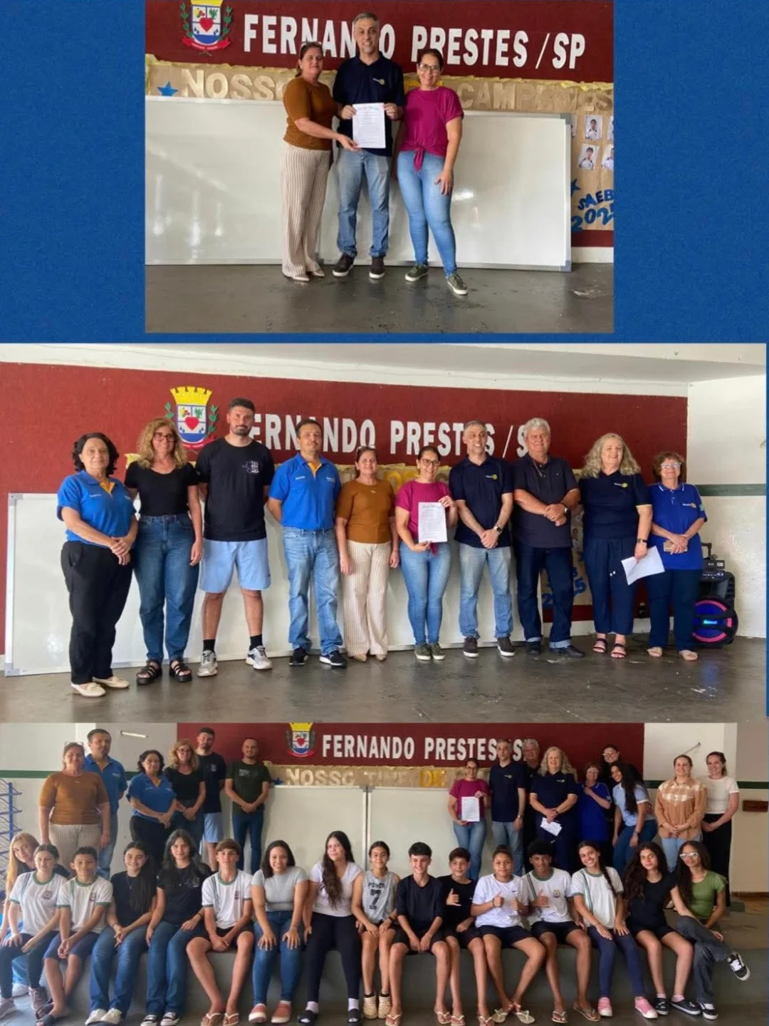 Rotary Club de Fernando Prestes realiza doação à Escola Municipal “Sophia Athayde Pedrassoli”