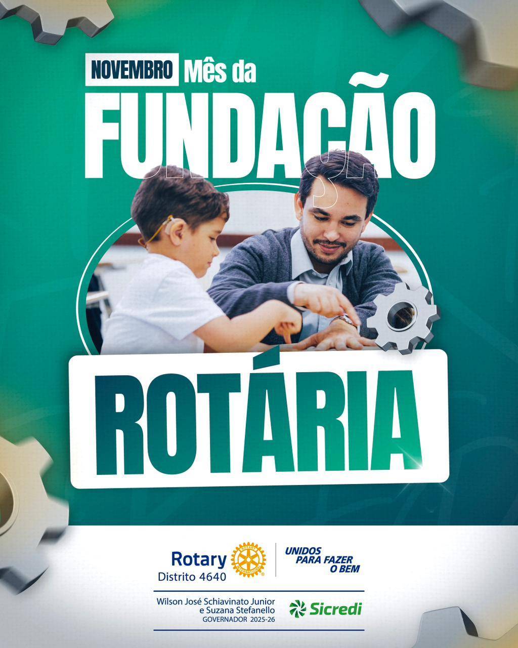 MÊS FUNDAÇÃO  ROTÁRIA