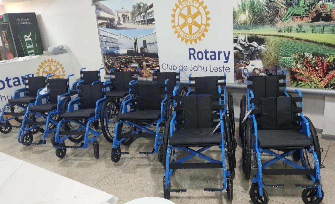 Rotary Jahu-Leste participa de entrevista ao SBT sobre o programa Mobilidade para Todos.