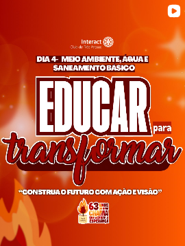 SMI - DIA 4 🔥  Hoje, a área de enfoque foi Meio Ambiente, Água e Saneamento Básico. A companheira Sofia veio conscientizar sobre a importância de cuidar do nosso ambiente , mostrando que pequenas atitudes dentro de casa fazem uma grande diferença para o planeta. 🧡  Com carinho, Interact Club de Três Passos!!  #paratodosverem : Esse post possui legenda alternativa para promover a inclusão social. Para acessa-la basta ativar as funções de acessibilidade em seu celular.  #SemanaMundialDoInteract #MeioAmbiente #ÁguaESaneamento #Interact #ServirParaTransformar