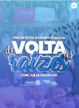 De volta às raízes 🩵  Hoje damos início ao nosso novo projeto de imagem pública: De volta às raízes!  Neste quadro, revisitamos histórias de quem já fez parte do nosso clube e deixou sua marca por aqui. Para começar com o pé direito, recebemos a ex-interactiana Júlia Sbaraini, que respondeu 5 perguntas especiais e compartilhou um pouquinho da sua trajetória no Interact e além dele.  Com carinho, Interact Club de Três Passos 💙  #InteractBrasil #distrito4660 #interacttpfazadiferença #mdiointeractbrasil