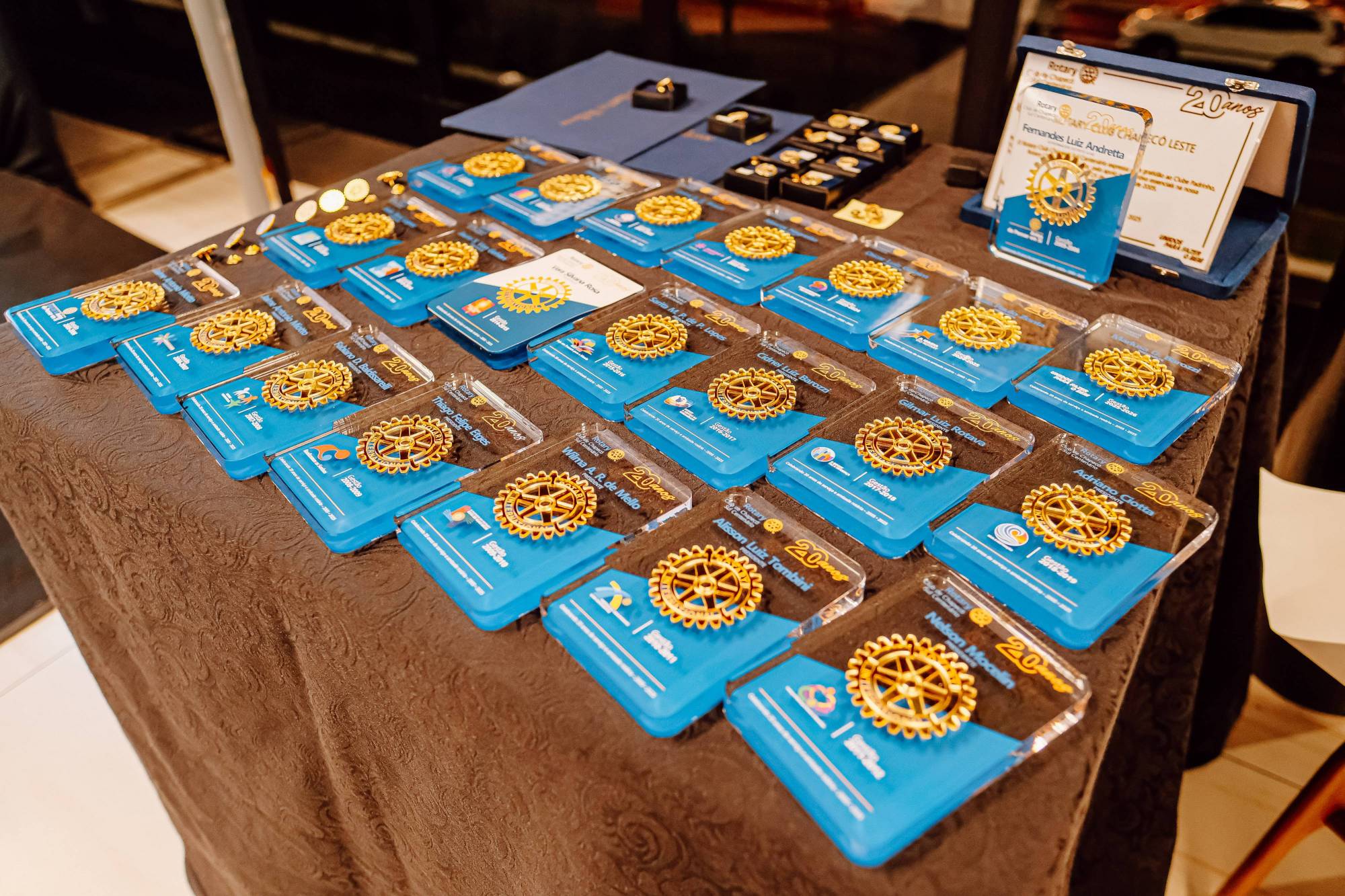 Companheiros na comemoração