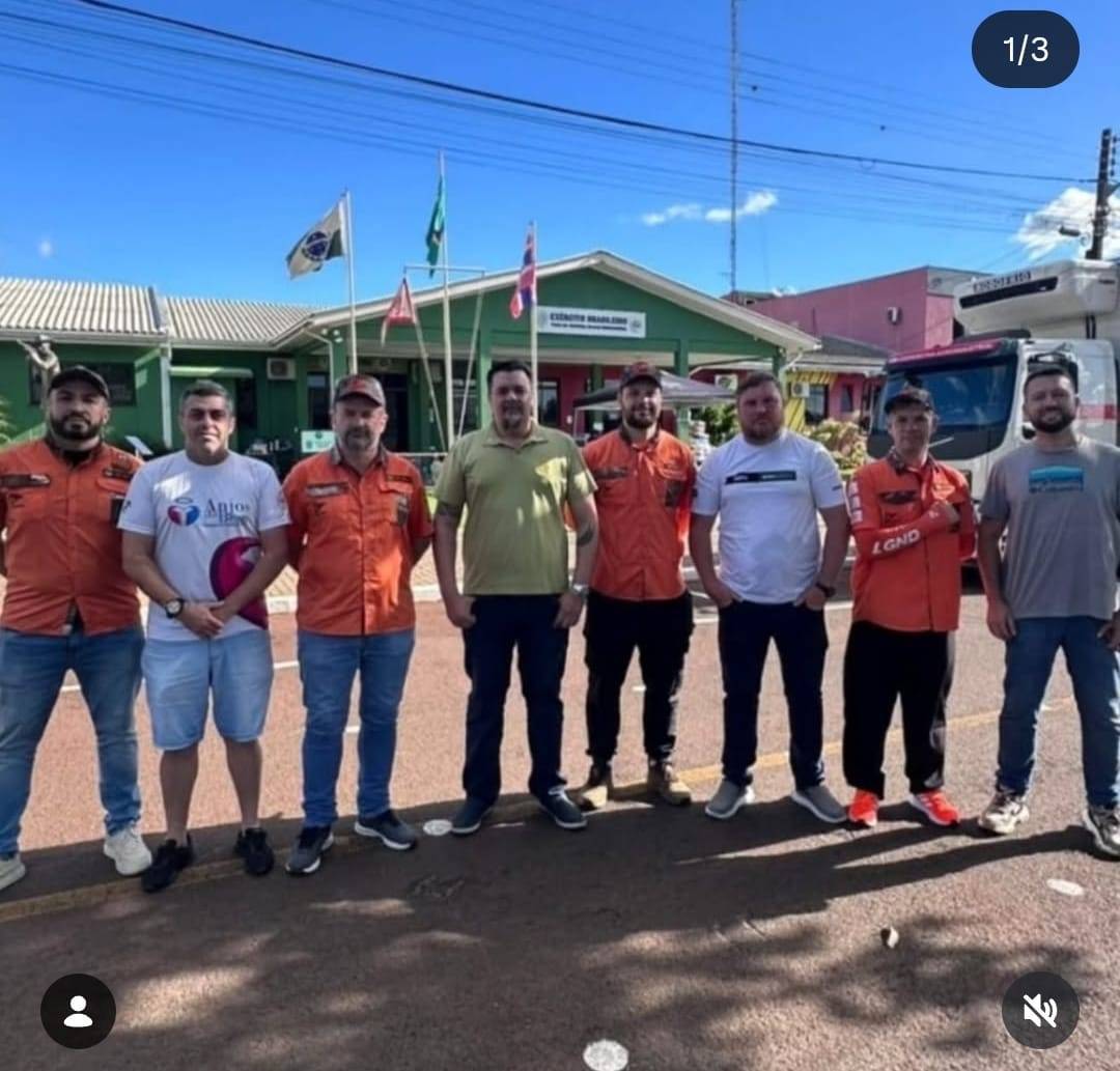 #tbt de hoje mostra a solidariedade recente para Rio Bonito do Iguaçu