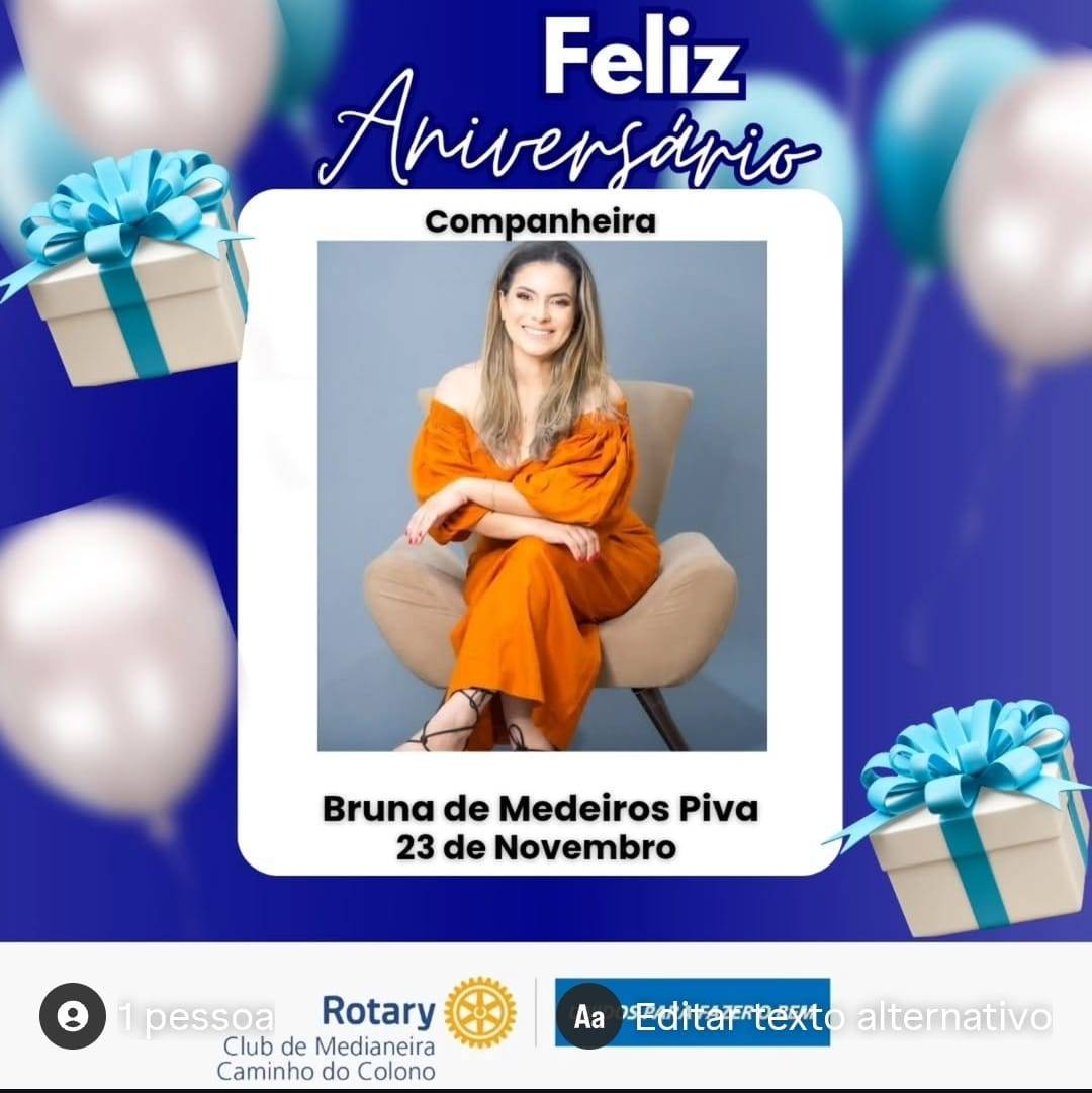 Aniversário Companheira Bruna Piva
