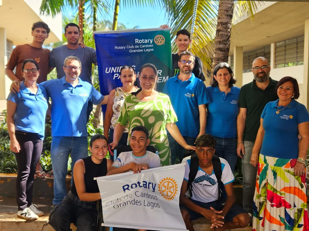 Rotary Club de Cardoso e Governadoria do Distrito 4480 Realizam Ação de Inclusão Mobilidade para Todos